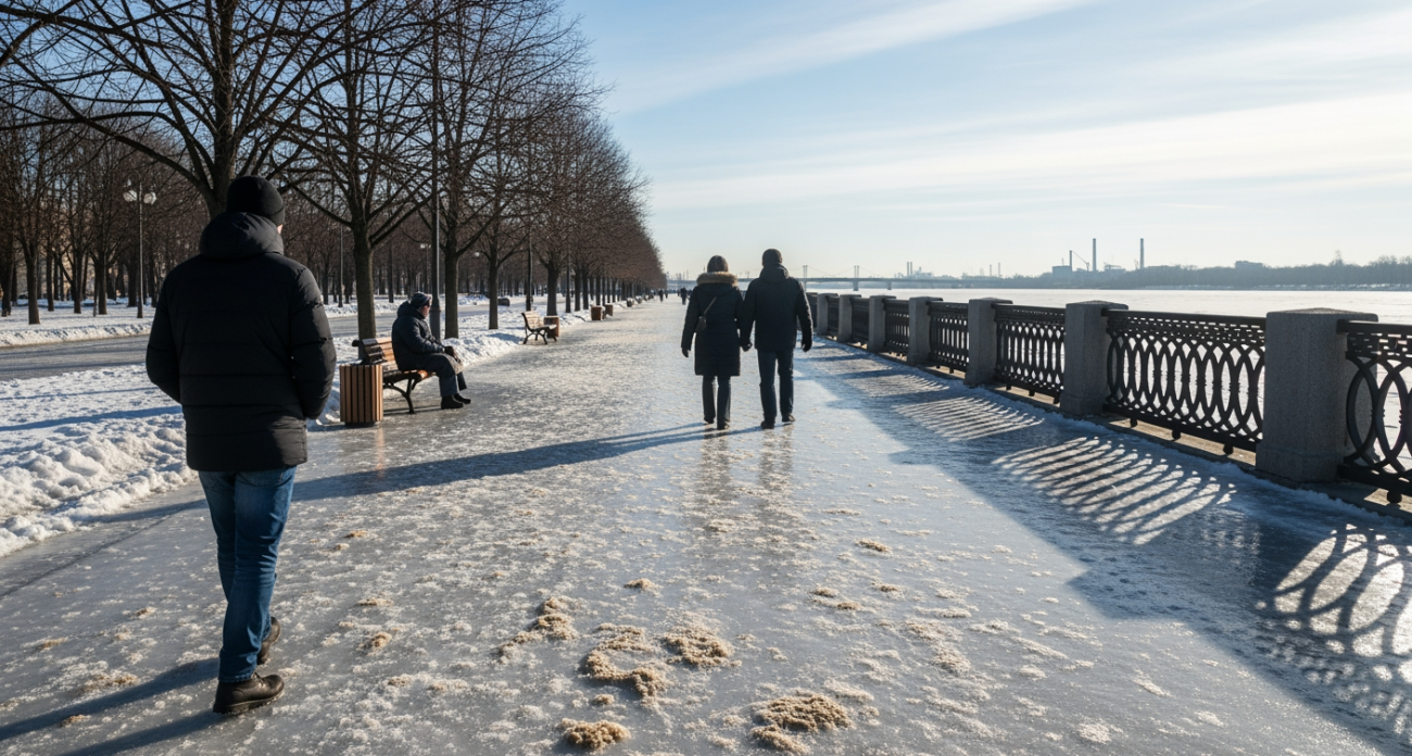 Забуду про синяки: три трюка, которые делают подошву цепкой на льду даже без специальных насадок