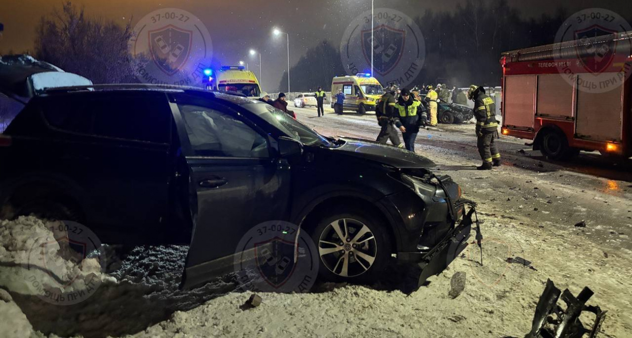 Под Новочебоксарском произошло ДТП с четырьмя пострадавшими