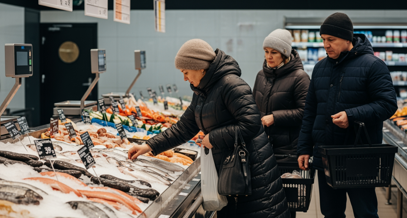 Икра в горбуше: на что смотрят опытные покупатели на рынке