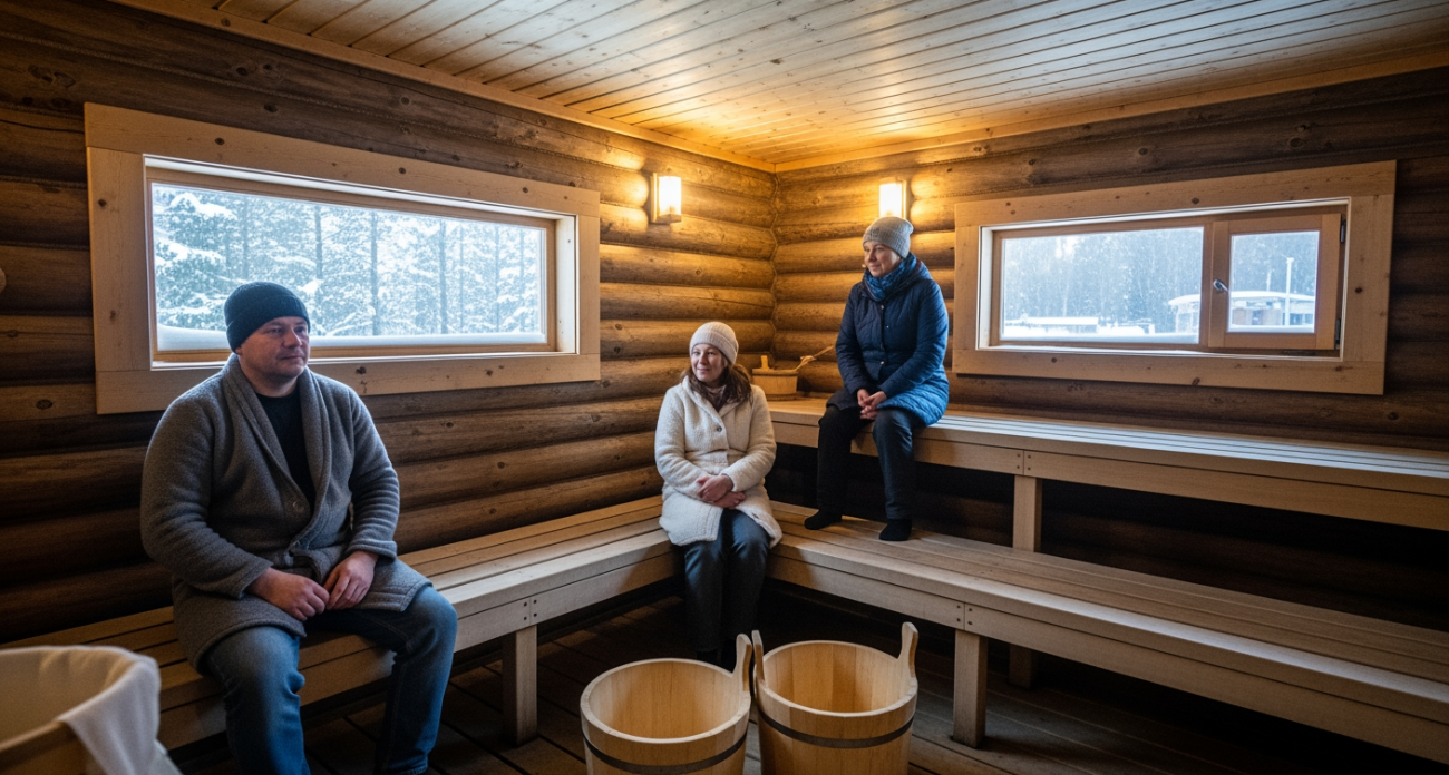 Полено в банный бак зимой - секрет, который знали еще наши деды