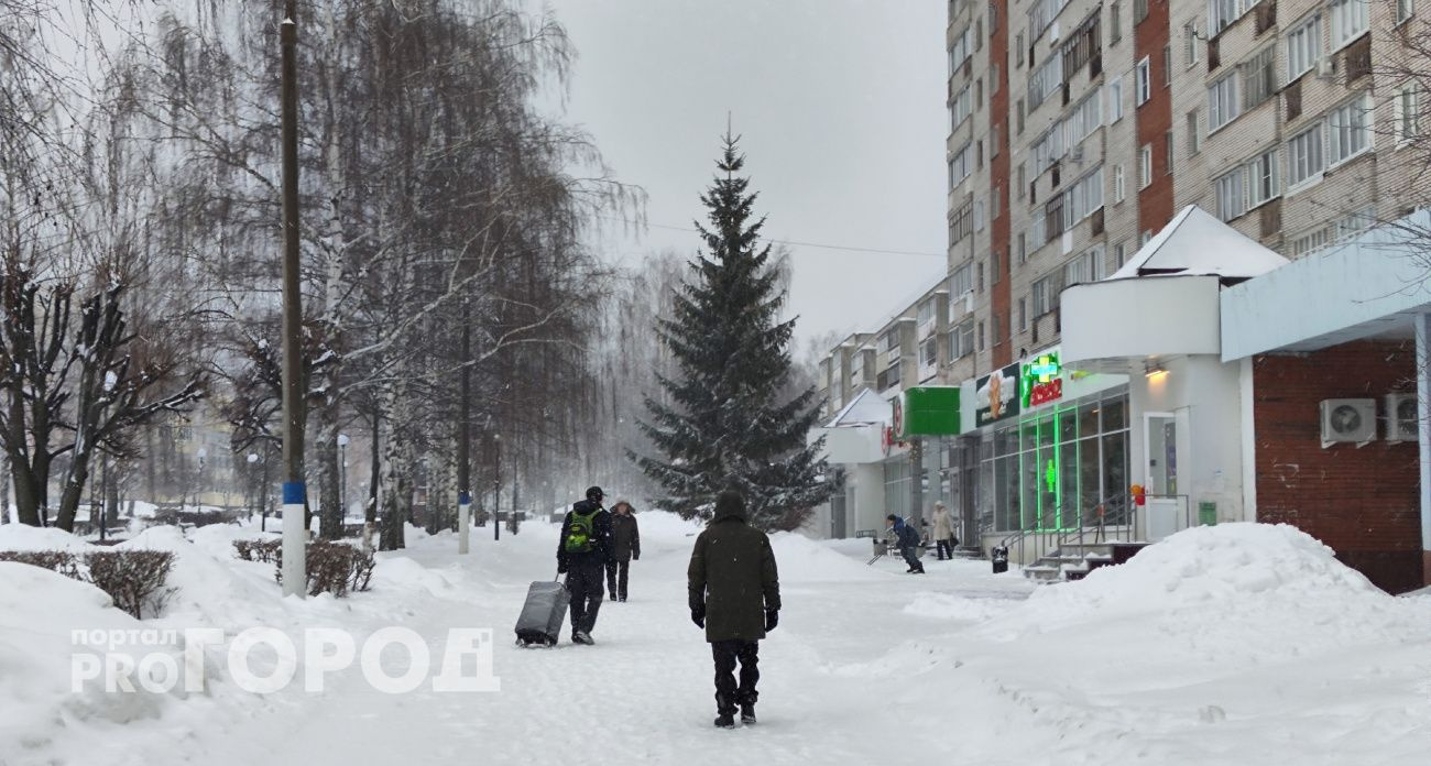 Во вторник в Чувашии пойдет снегопад, и все еще скользко