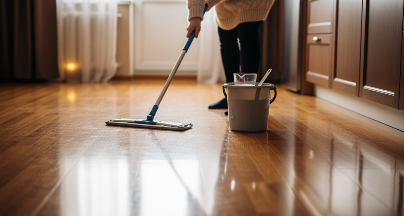 Тайна блестящего пола раскрыта: почему горячая вода — ваш главный враг