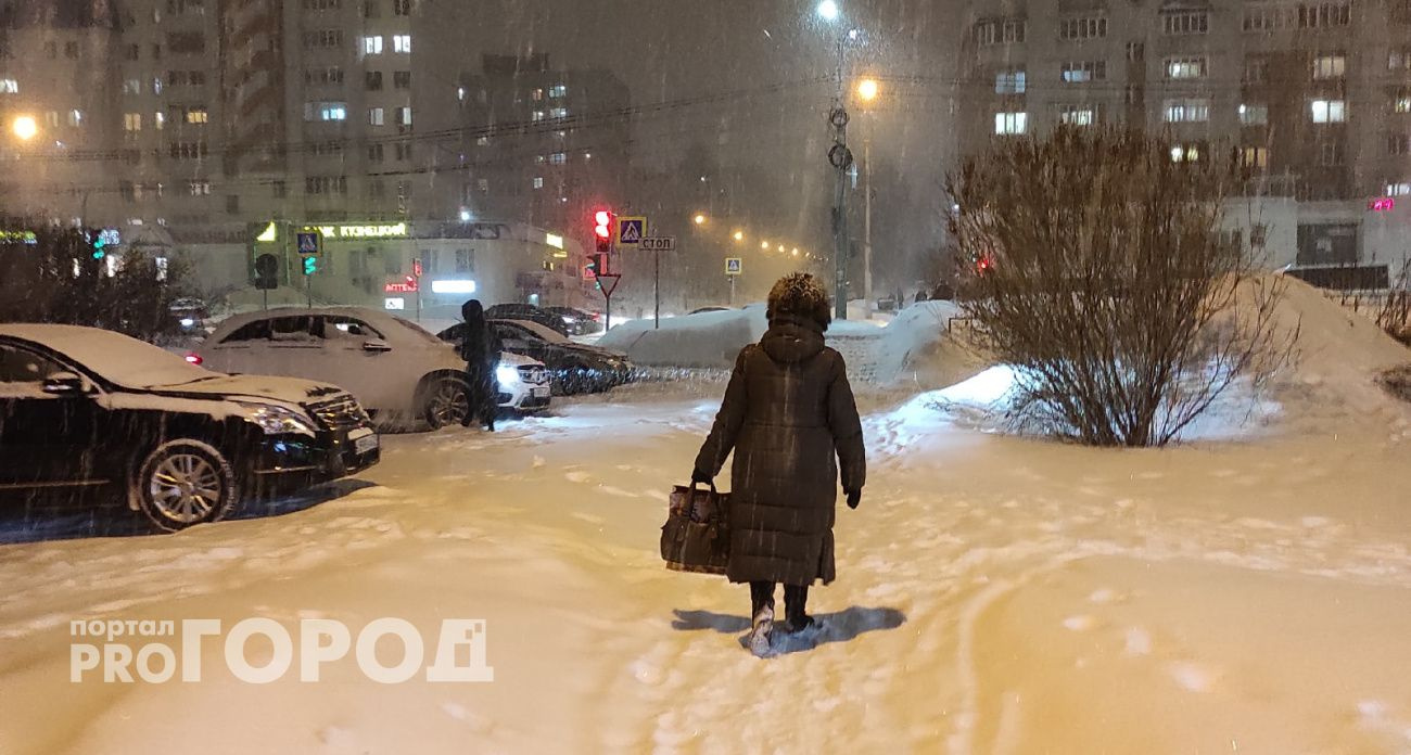 Чувашию ждет снежная пятница с метелью и гололедицей