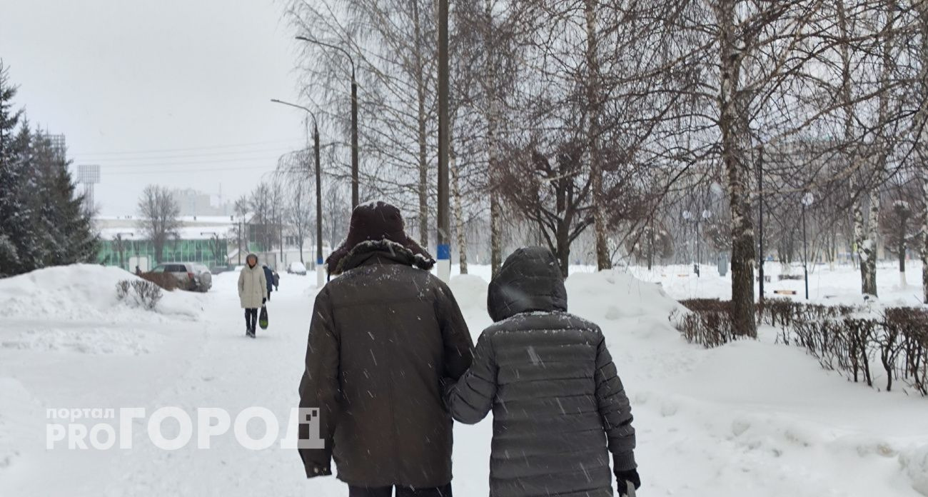В выходной день жителей Чувашии ждет снежная погода с морозом