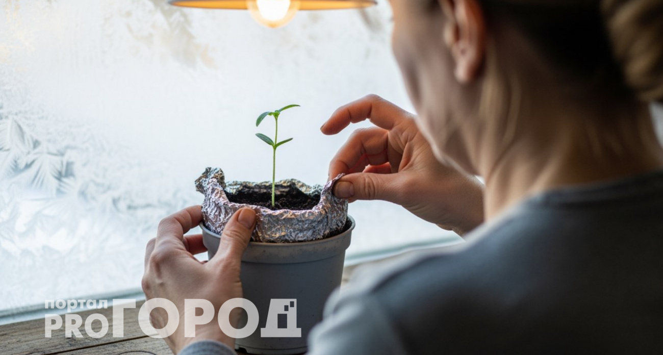 Как поднять слабую рассаду за копейки: советский способ с фольгой работает на все 100