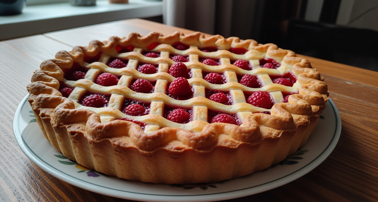 Приготовьте этот малиновый пирог ко Дню влюбленных: вторая половинка ахнет от восхищения