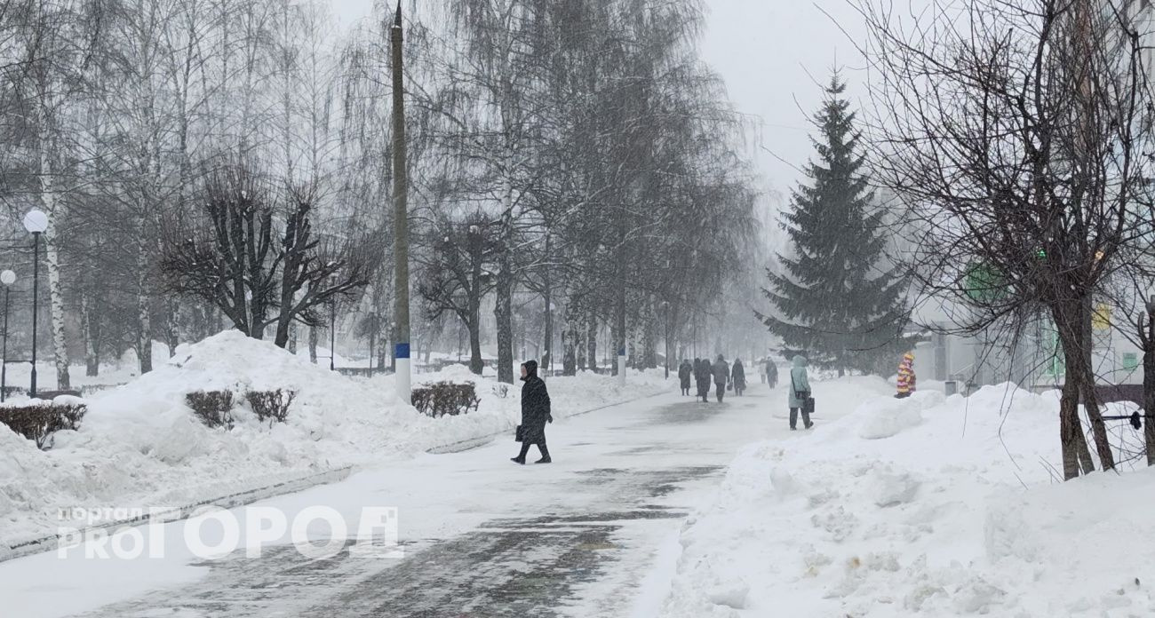 В Чувашии постепенно повышается температура: днем -13