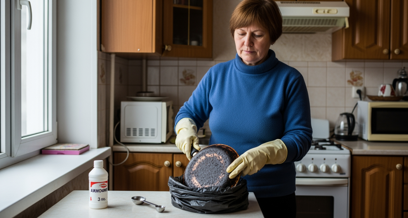 Домохозяйки ахнули, когда узнали про мой трюк с пакетом — грязная сковорода сияет как новая за минуту