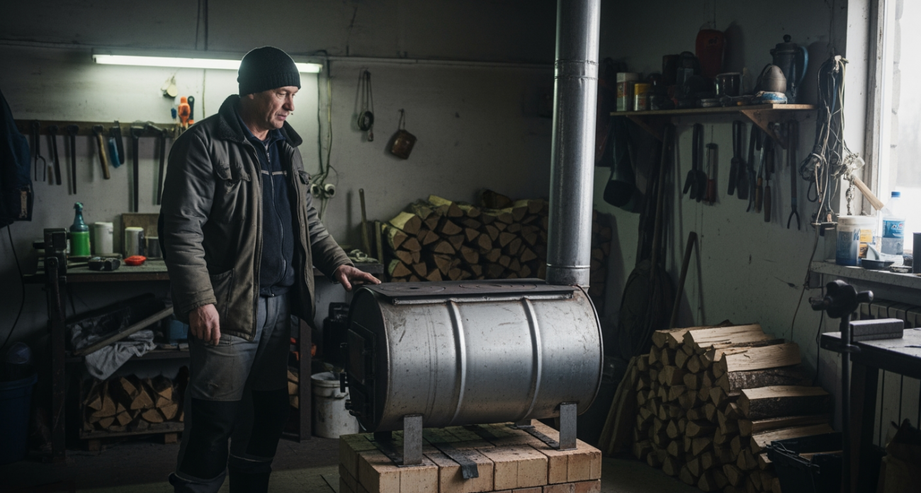 Самодельный обогреватель затмил магазинные аналоги — мастера ставят его везде от квартиры до сарая