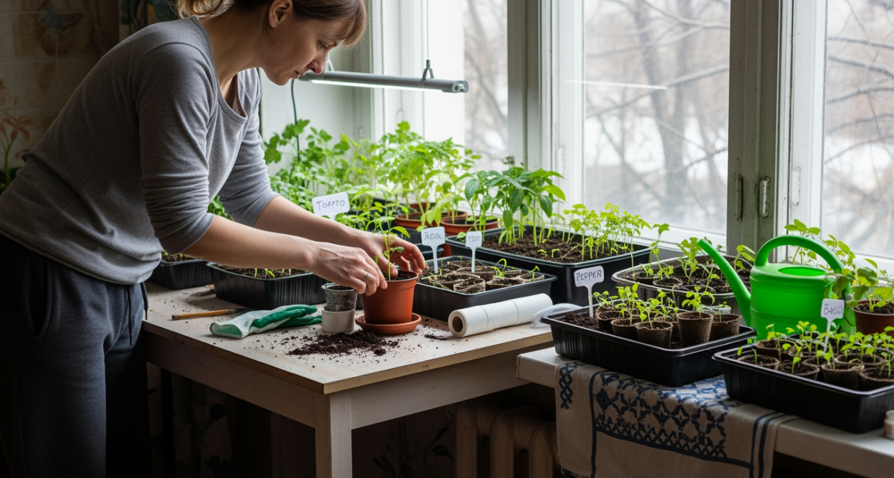 Точный календарь посадки рассады для дачников, который поможет вырастить овощи-гиганты в 2026 году