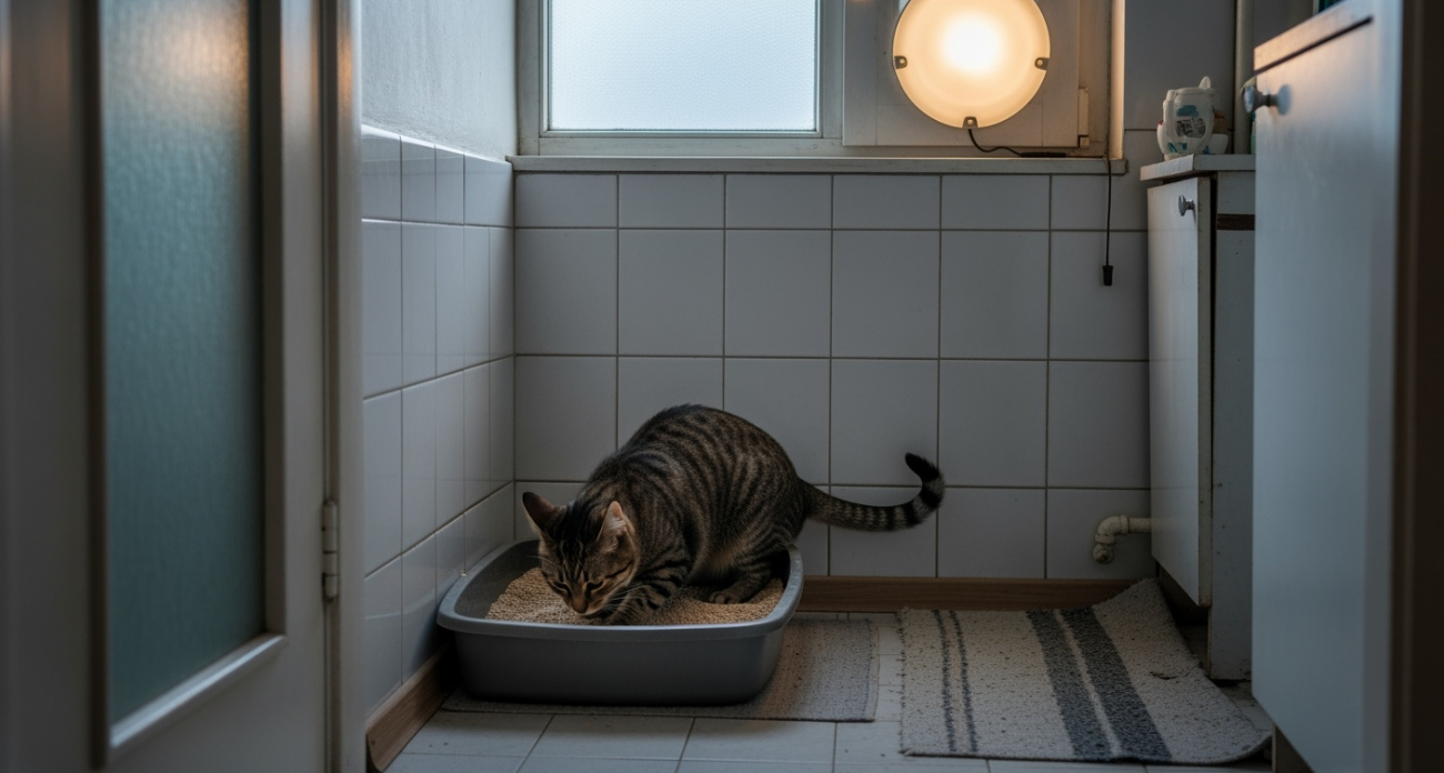 Кошка ходит в лоток по-маленькому, но гадит мимо: ветеринары назвали неожиданные причины такого поведения