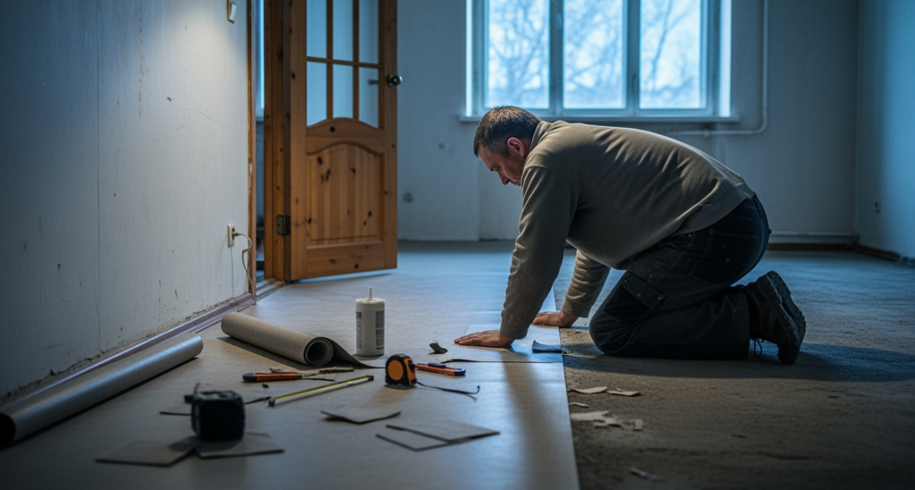 Конец эпохи линолеума: материал, который вытопчут за год, больше не нужен даже экономным