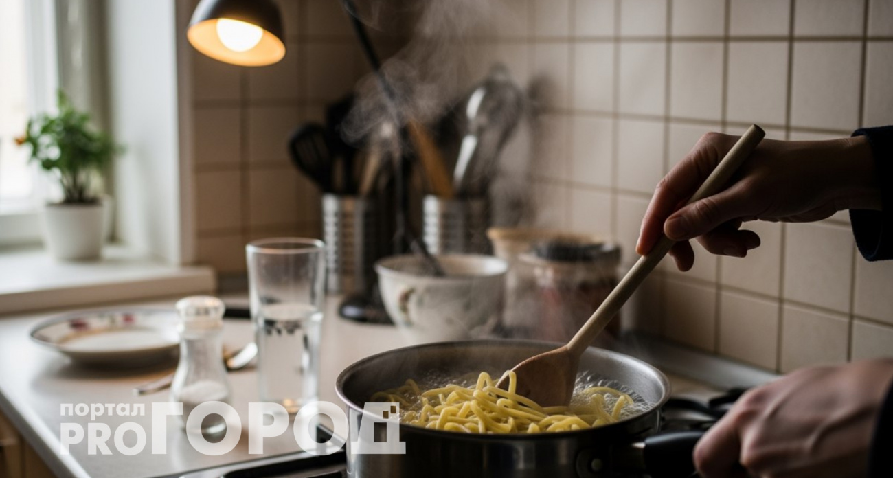 Реанимирую вчерашние макароны с помощью одного трюка: 1 минута, и они как свежие 