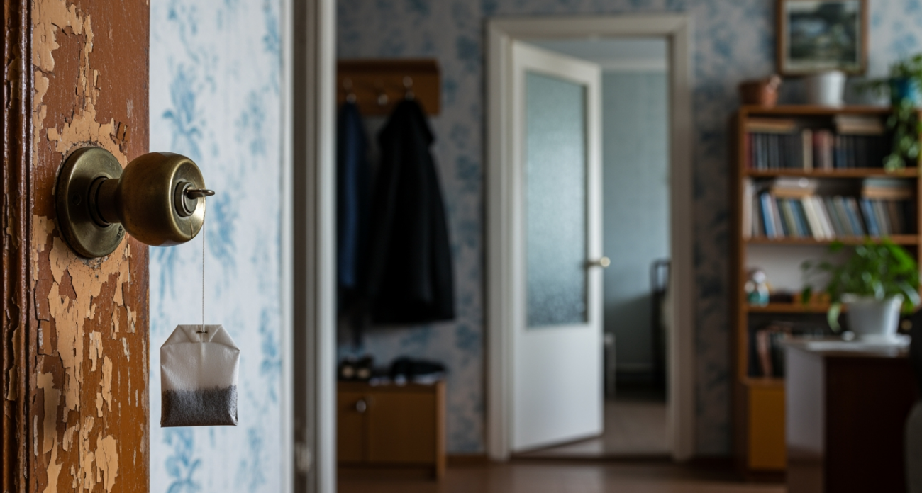 Теперь всегда вешаю чайный пакетик на дверную ручку: этот копеечный способ подсмотрела у соседки