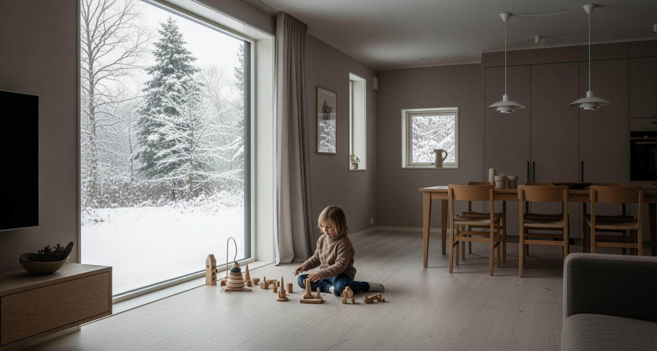 Скандинавский секрет теплого дома раскрыт: технология обогрева полов, которая работает даже в лютые морозы без батарей