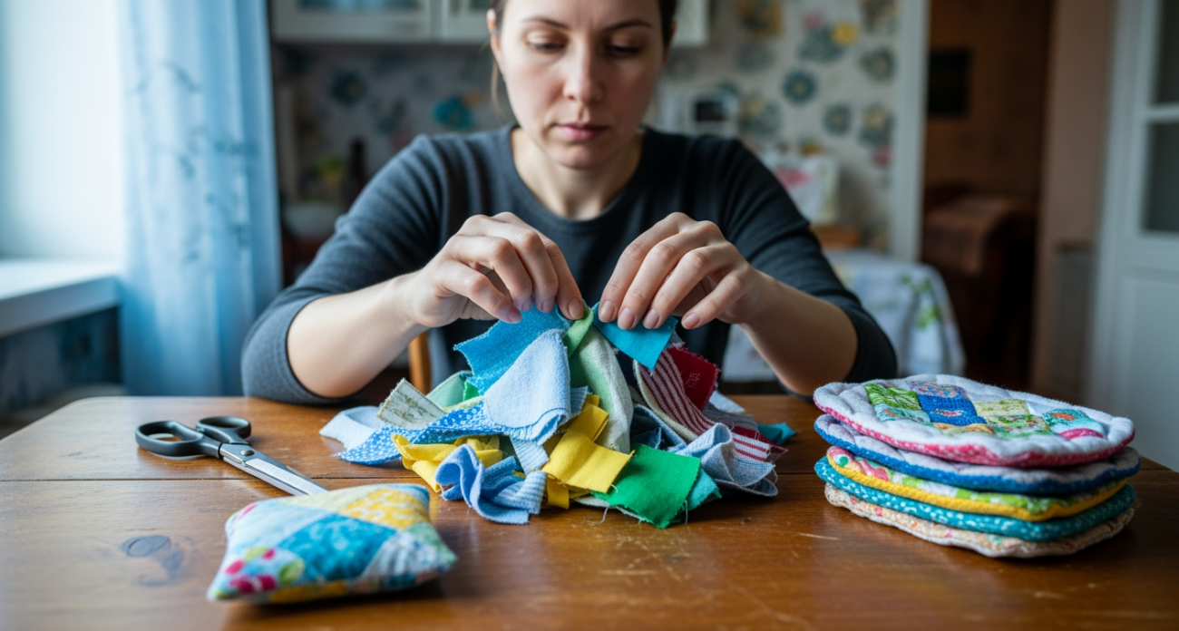 Не спешите выбрасывать обрезки ткани: 7 гениальных способов превратить хлам в сокровища для вашего дома