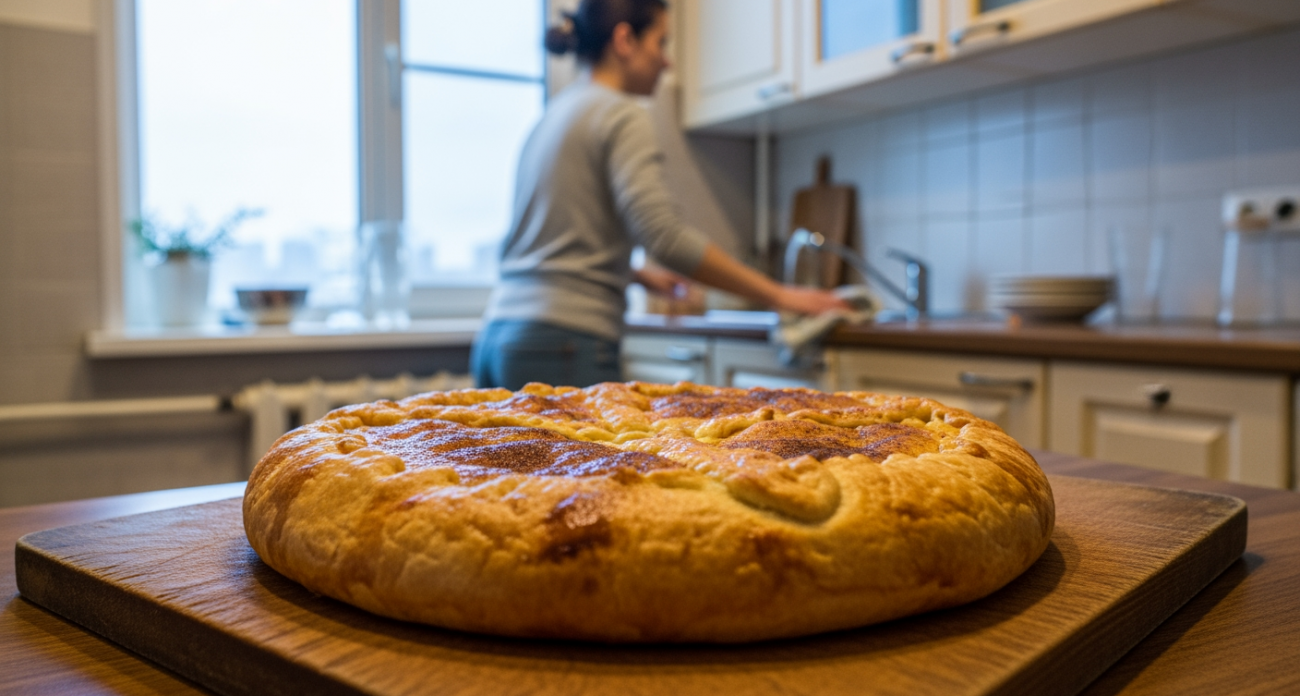 Яблочный пирог Три стакана с ароматом корицы затмит шарлотку и покорит вас своим вкусом без лишних хлопот