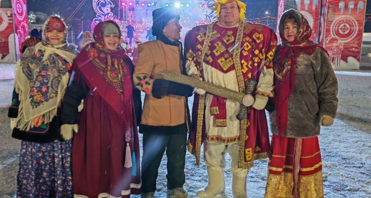 Новочебоксарские артисты порадовали участников масленичных гуляний