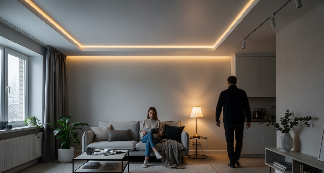 Натяжные потолки уходят в прошлое — вот что выбирают вместо них владельцы стильных квартир