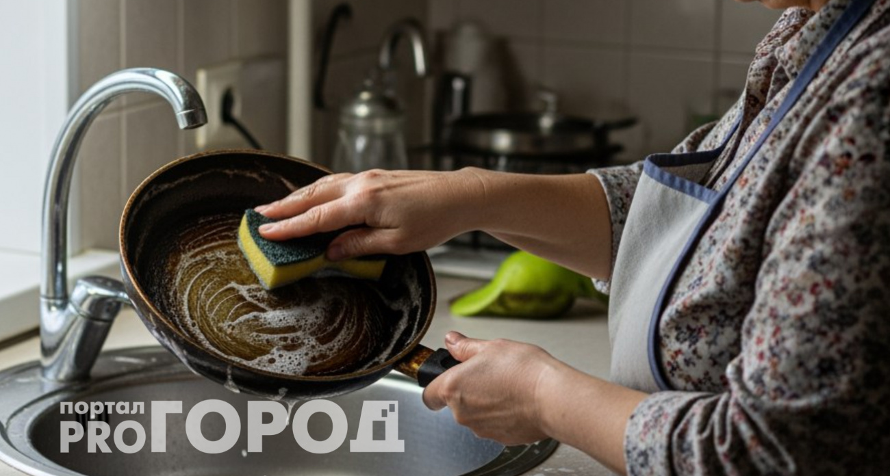 Натираю сковороды – жир и нагар сходят сами: дедовский способ снова в моде