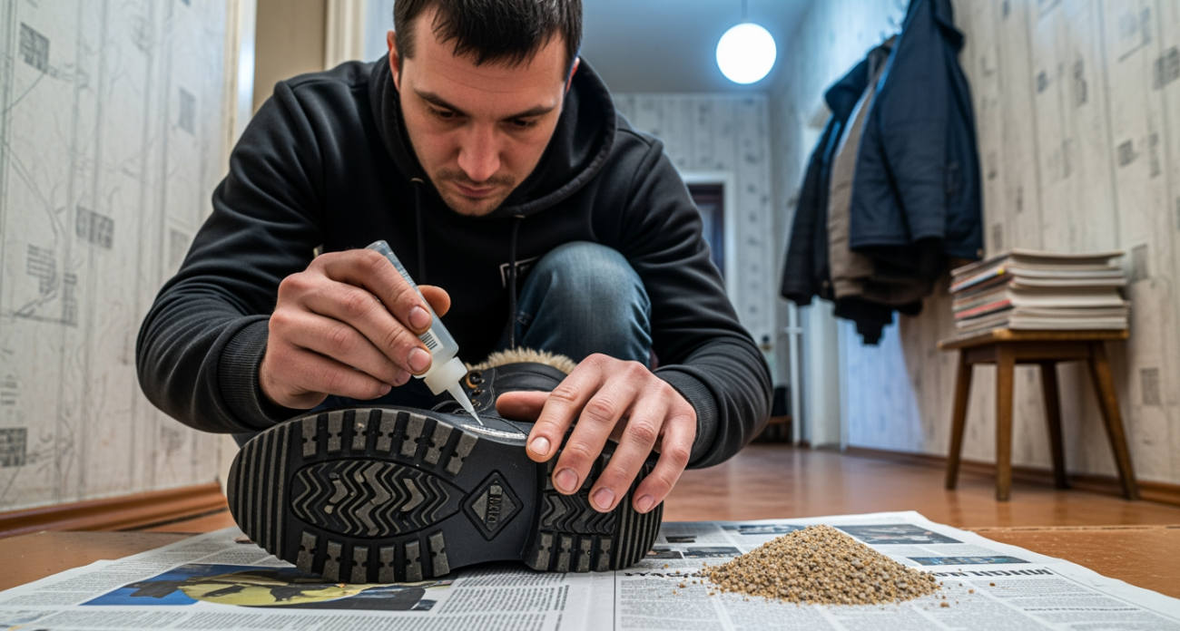 Дешёвая таблетка из любой аптеки делает зимнюю обувь нескользящей за пару минут