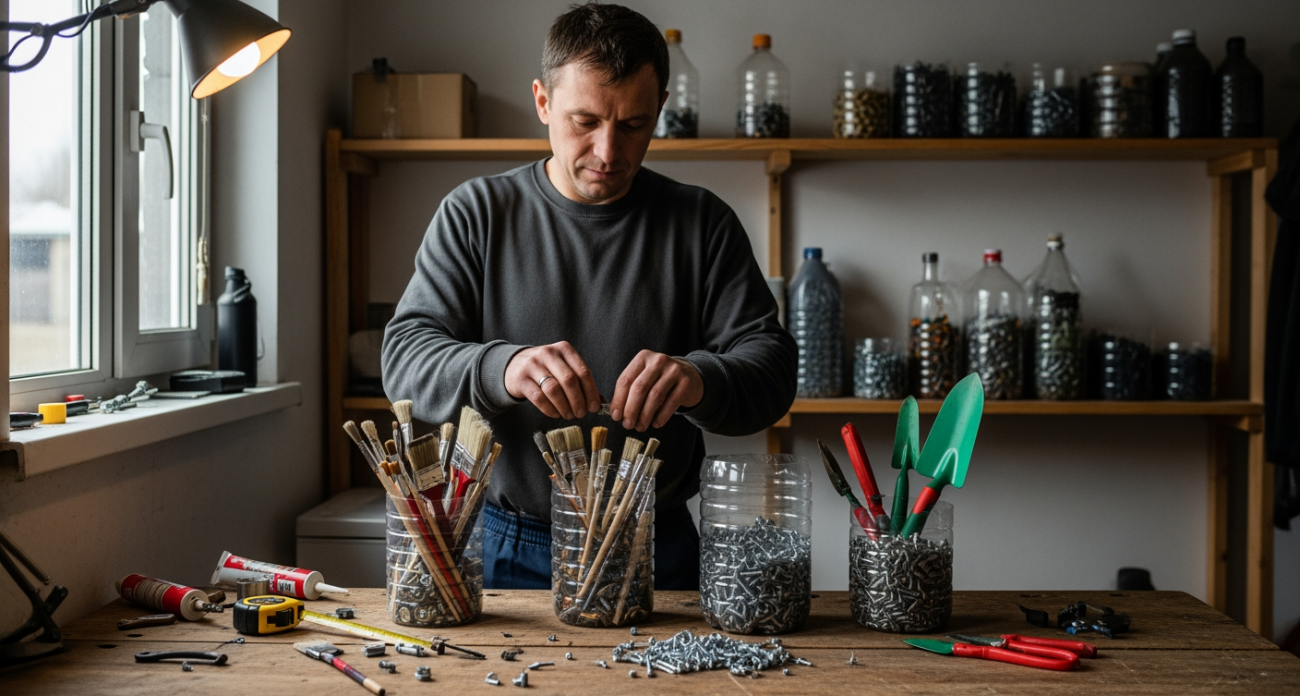 Превращаю ненужные канистры в гениальные органайзеры — эти трюки изменят ваш подход к хранению