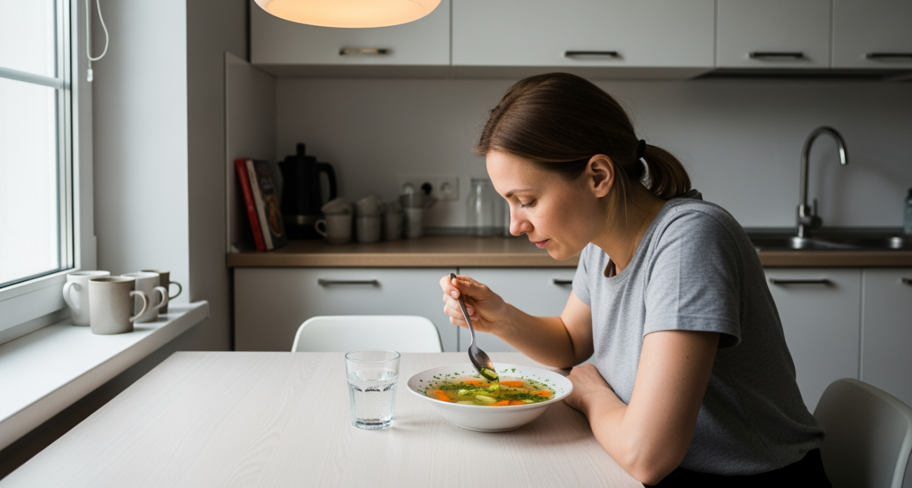 Врач-гастроэнтеролог объяснила, почему суп каждый день может навредить пищеварению