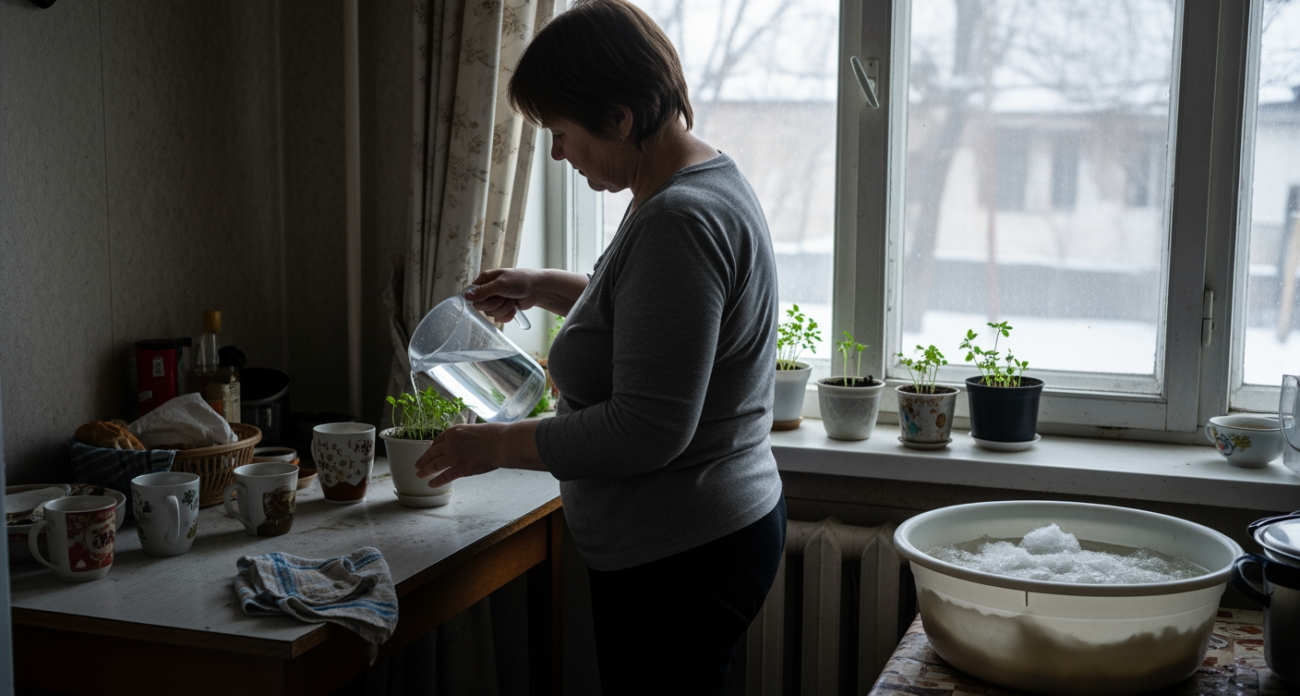 Дедовский трюк с февральским снегом превращает обычную грядку в золотую жилу на зависть округе