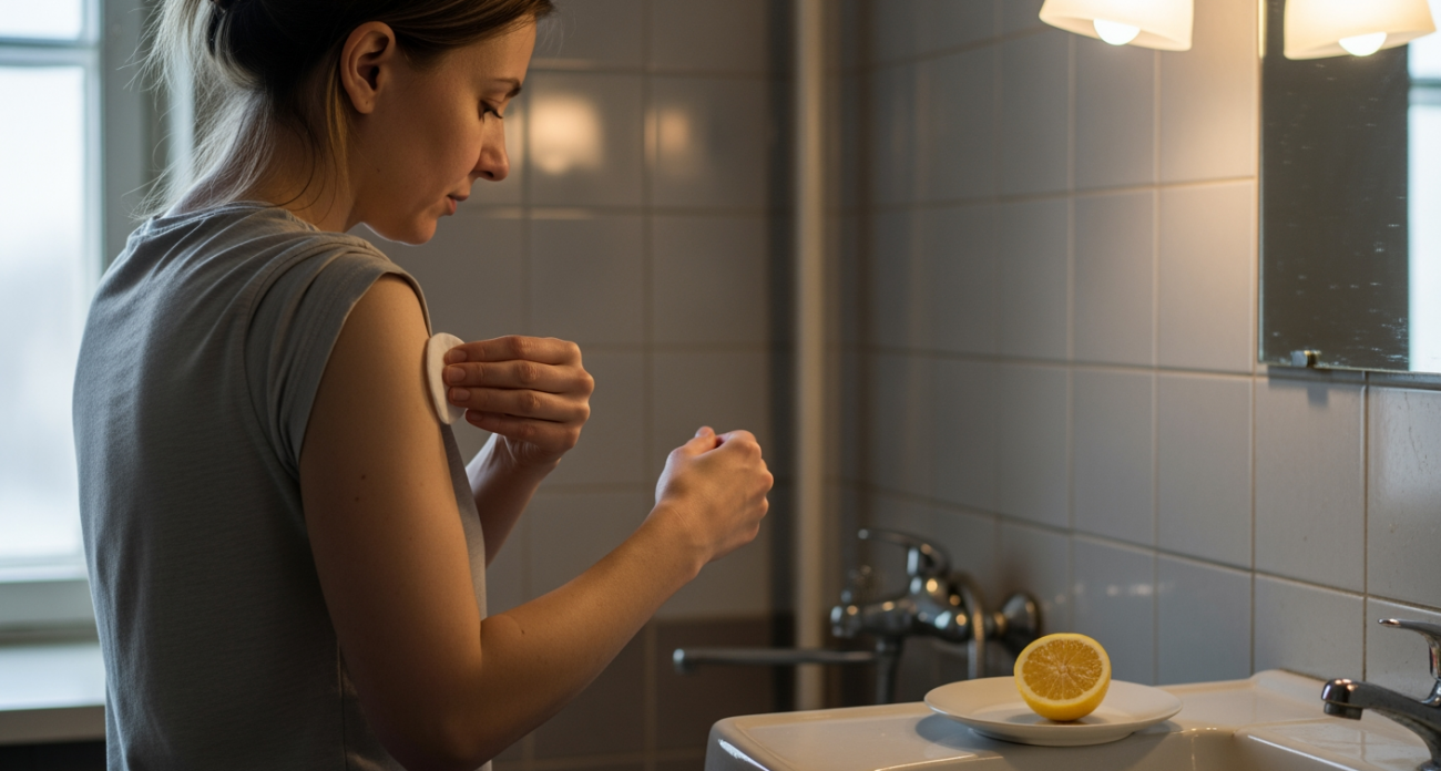 Копеечный лимон работает лучше брендовых антиперспирантов и держит сухость до 12 часов