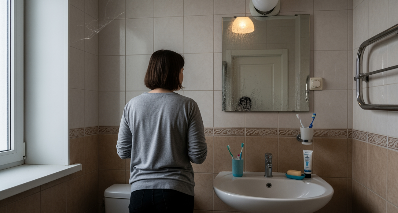 Паук в ванной комнате сигнализирует о скрытых неполадках которые хозяева часто игнорируют