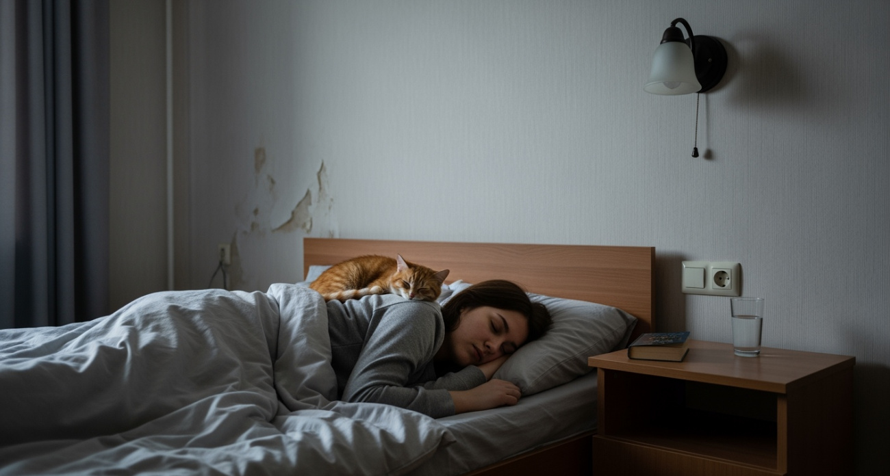 Спать с котом — ошибка, которая стоит нервов: зоопсихолог объяснил, почему питомец захватывает подушку