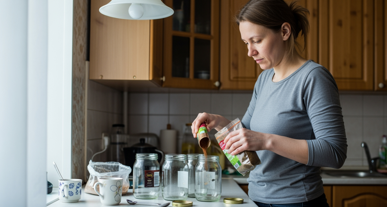 Пустые банки от кофе превращаю в полезные вещи для дома за пару минут