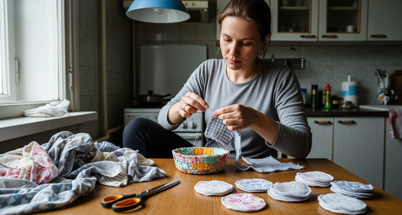 Обрезки ткани лежат без дела — а могли бы стать стильными помощниками в быту за полчаса