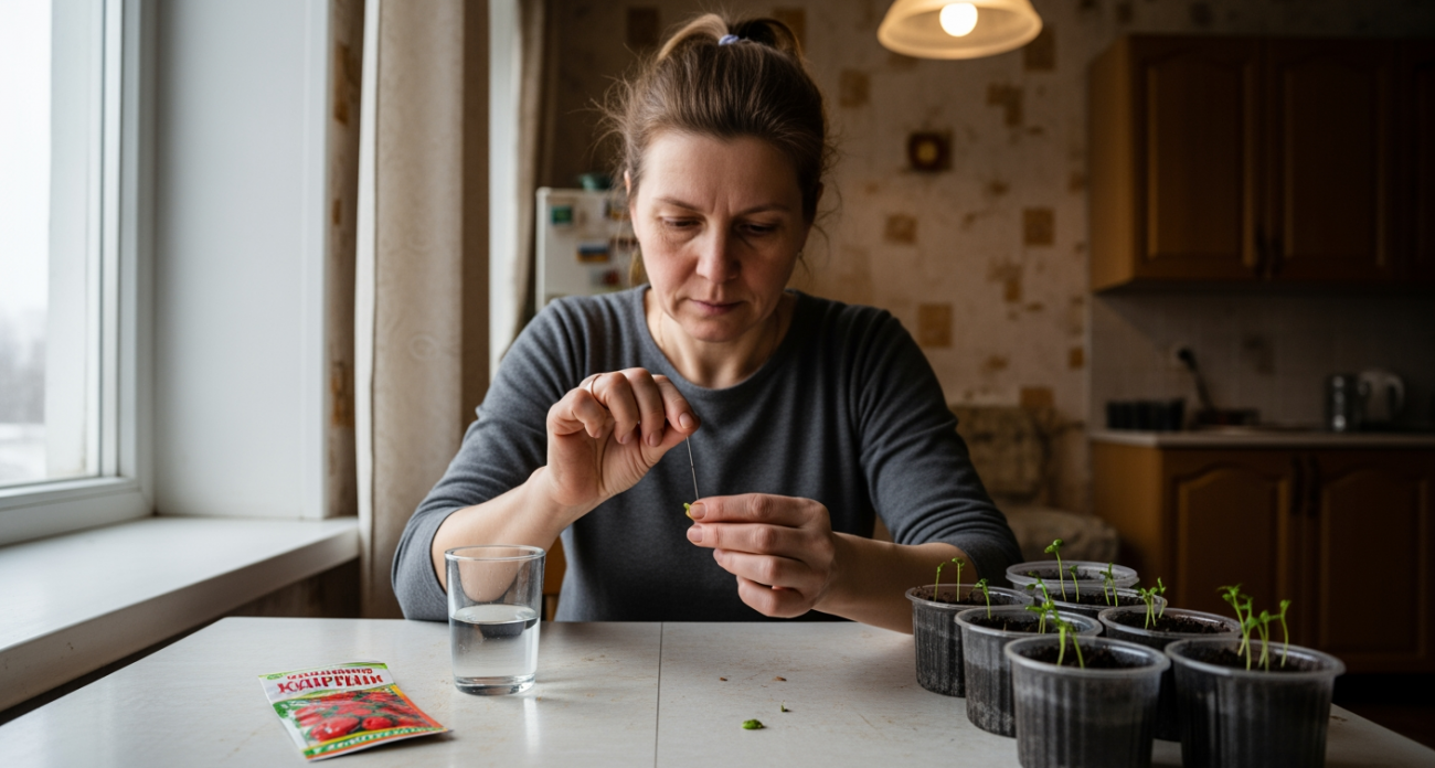 Укол иглой за 10 секунд — и перец всходит за 4 дня: секрет из советского журнала, который работает лучше дорогой химии