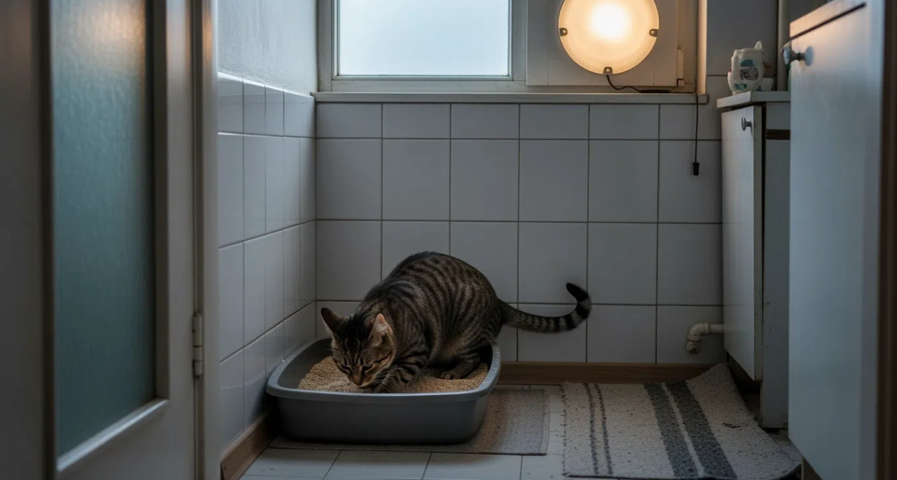 Один лист бумаги – и запах кошачьего туалета исчезает за ночь: проверенный лайфхак от ветеринара