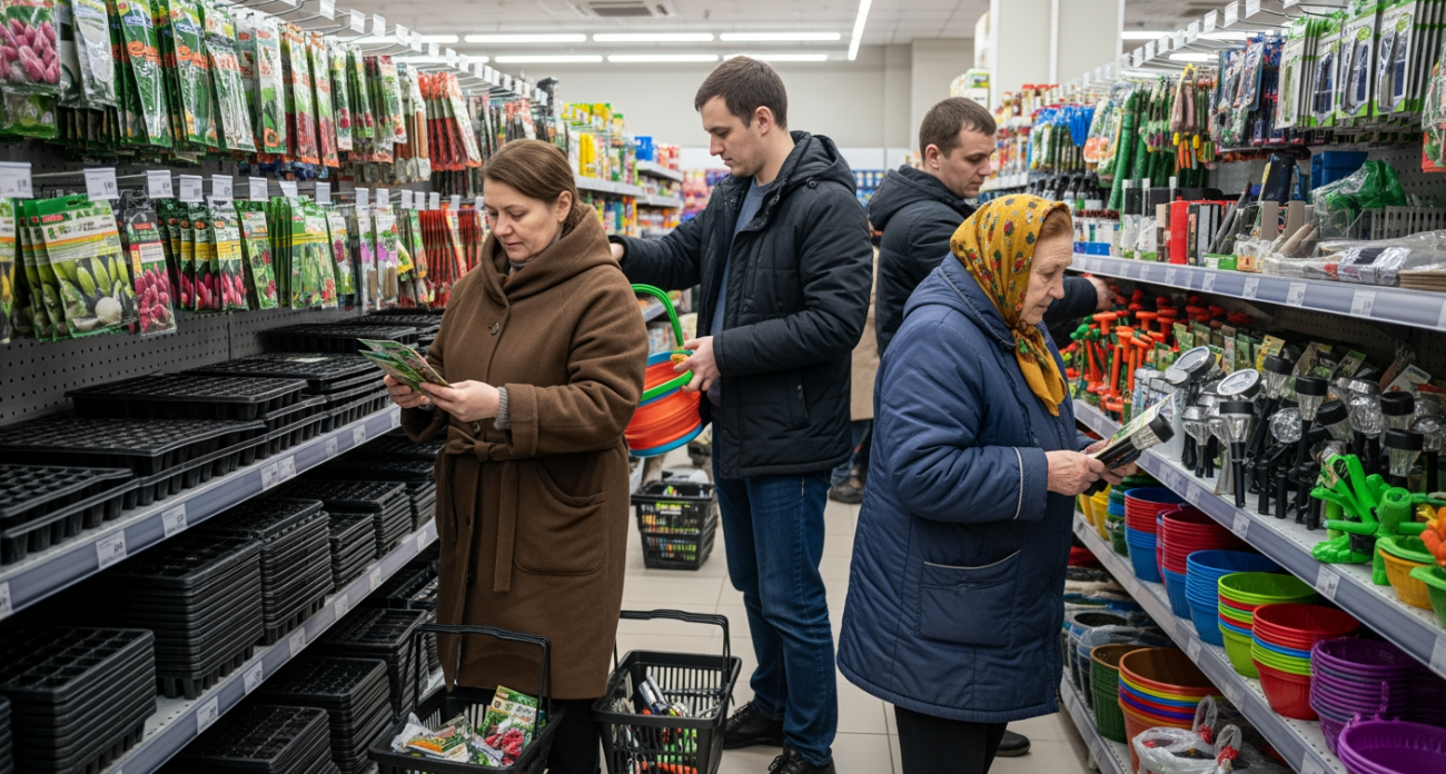В ФиксПрайс завезли товары для дачи, которые разбирают за первые полчаса работы магазина