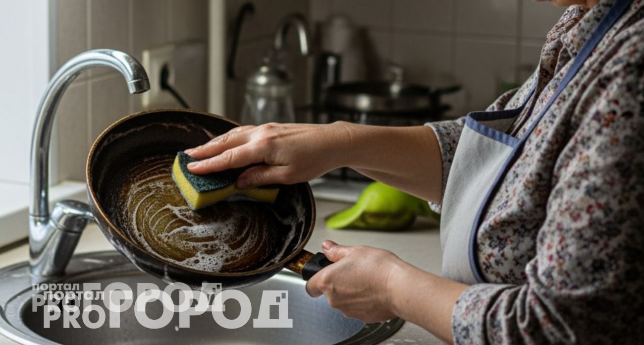 Натираю сковороды – жир и нагар сходят сами: дедовский способ снова в моде