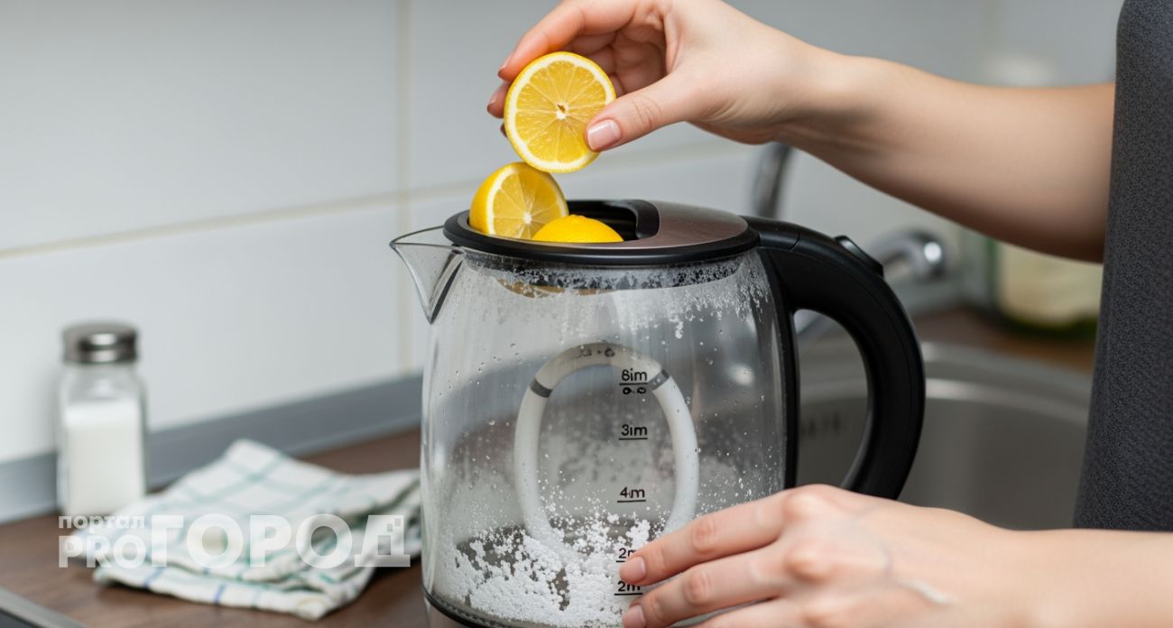 Добавляю лимонные корки в чайник — накипь растворяется без следа и никакого вреда для техники