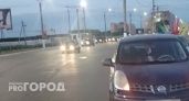 В Новочебоксарске на выезде из города произошло ДТП из-за поворотника