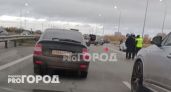 На Марпосадском шоссе столкнулись два автомобиля