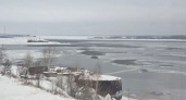 В акватории Волги около Новочебоксарска опасно выходить на лед: промоины и открытая вода