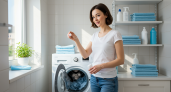 Колпачок в барабан — и стиральная машина освободится от грязи: нечистоты выйдут темными хлопьями