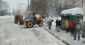 В Новочебоксарске устраняют последствия воскресного снегопада