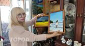 "Рано сдаваться": новочебоксарская художница ослепла на один глаз, но продолжает писать картины