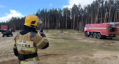 Пожарные из Новочебоксарска приняли участие в масштабных республиканских учениях по тушению лесных пожаров