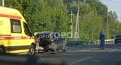 На выезде из Новочебоксарска жестко столкнулись две легковушки