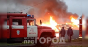 Под Новочебоксарском при пожаре в доме очевидцы сообщают о гибели хозяйки