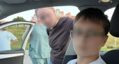 Новочебоксарка и ее родственник устроили автодром прямо на набережной Волги