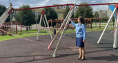 В Новочебоксарске демонтируют опасные качели на детской площадке