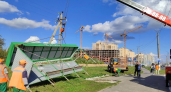 В Новочебоксарске приступили к замене остановочных павильонов